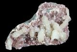 Stilbite and Apophyllite Crystal Cluster - India #97834-1